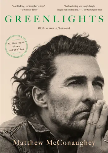Greenlights by Matthew McConaughey, book cover