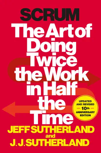 Scrum by Jeff Sutherland, book cover