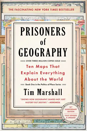 Prisoners of Geography by Tim Marshall, book cover