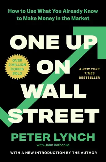 One Up On Wall Street by Peter Lynch, book cover
