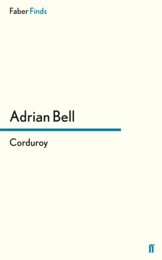 Corduroy by Adrian Bell, book cover