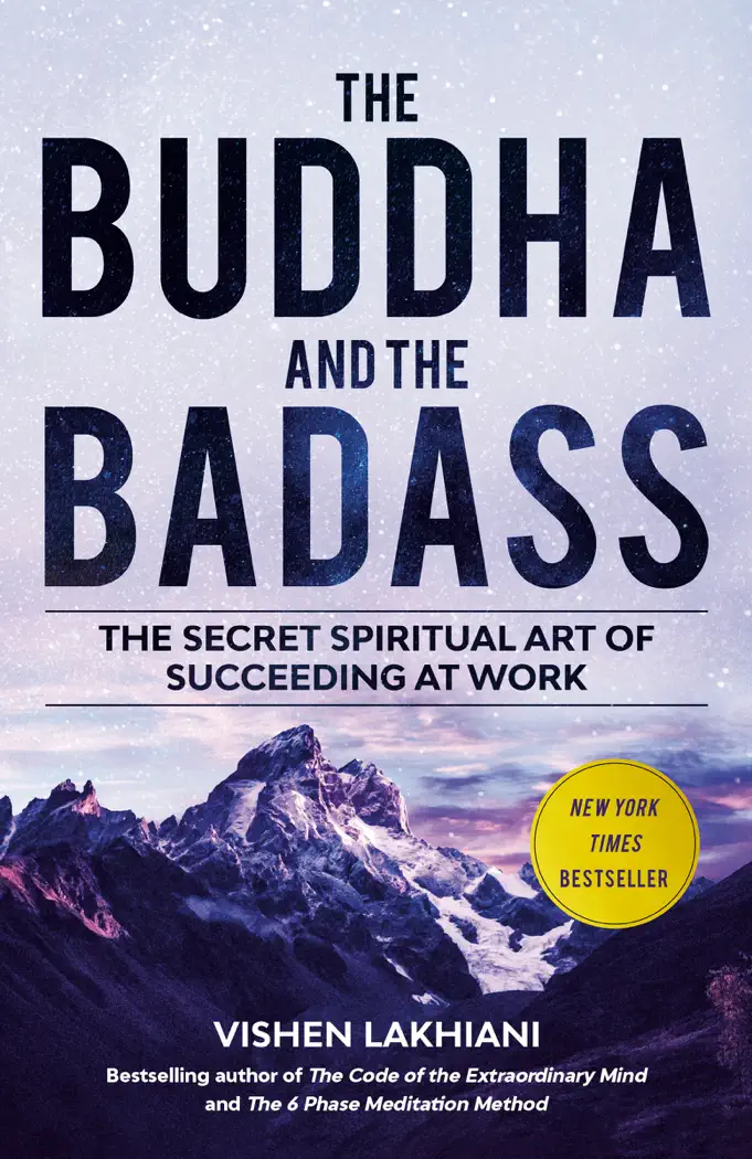 The Buddha and the Badass by Vishen Lakhiani, book cover