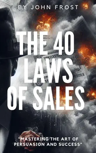 The 40 Laws of Sales by John Frost, book cover