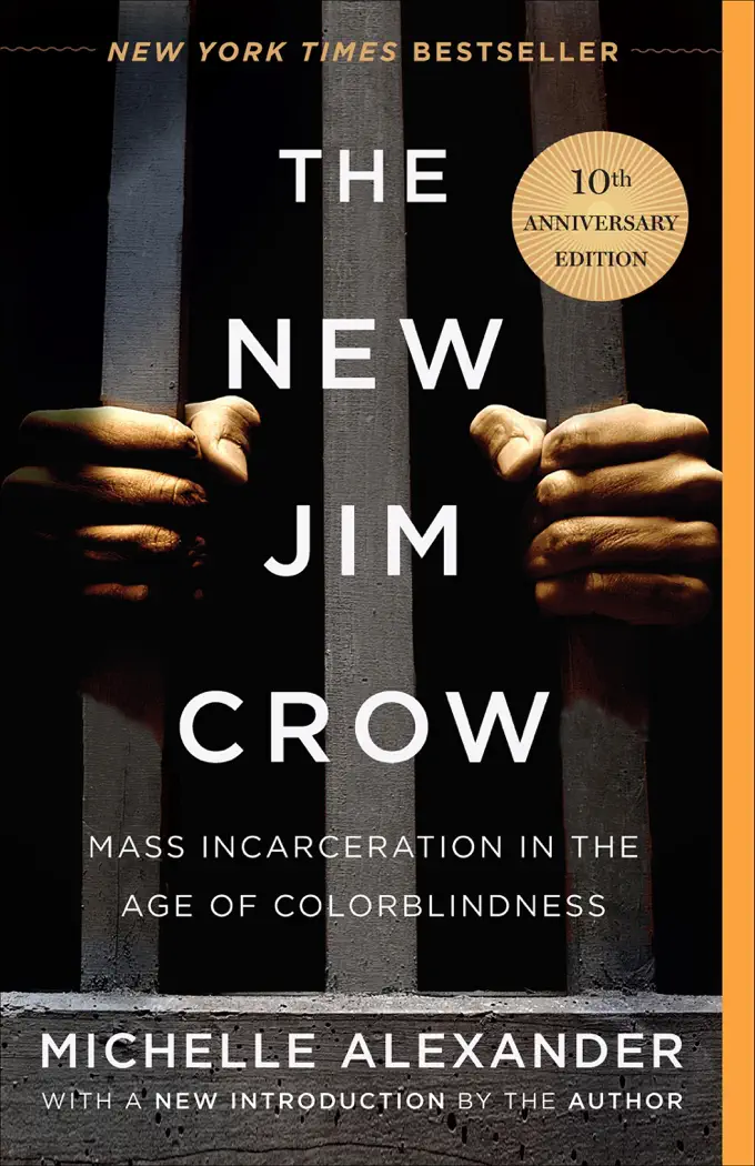 The New Jim Crow by Michelle Alexander, book cover
