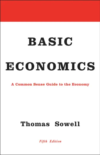 Basic Economics by Thomas Sowell, book cover