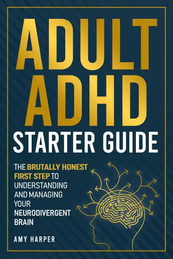 Adult ADHD Starter Guide by Amy Harper, book cover