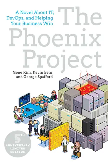 The Phoenix Project by Gene Kim, Kevin Behr, and George Spafford, book cover