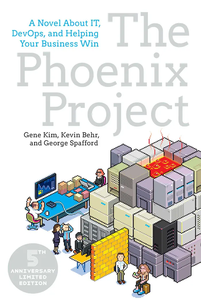 The Phoenix Project by Gene Kim, Kevin Behr, and George Spafford, book cover