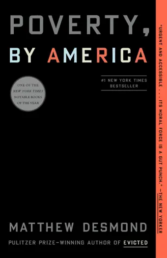 Poverty, by America by Matthew Desmond, book cover