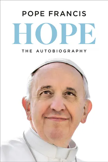 Hope by Pope Francis, book cover