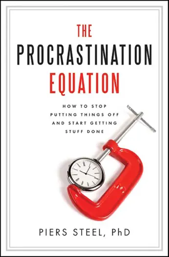 The Procrastination Equation by Piers Steel, book cover
