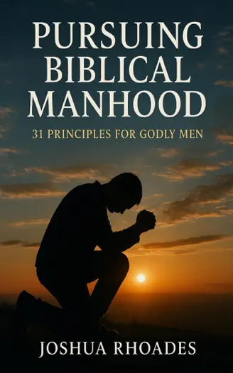 Pursuing Biblical Manhood by Joshua Rhoades, book cover