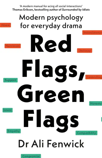 Red Flags, Green Flags by Ali Fenwick, book cover
