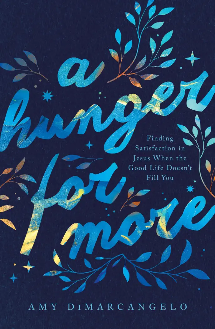 A Hunger for More by Amy DiMarcangelo, book cover
