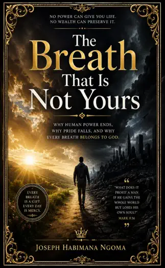 The Breath That Is Not Yours Why Human Power Ends, Why Pride Falls, and Why Every Breath Belongs to God by Joseph Ngoma & JOSEPH HABIMANA NGOMA, book cover