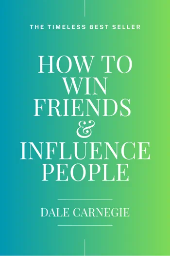 How To Win Friends And Influence People by Dale Carnegie, book cover