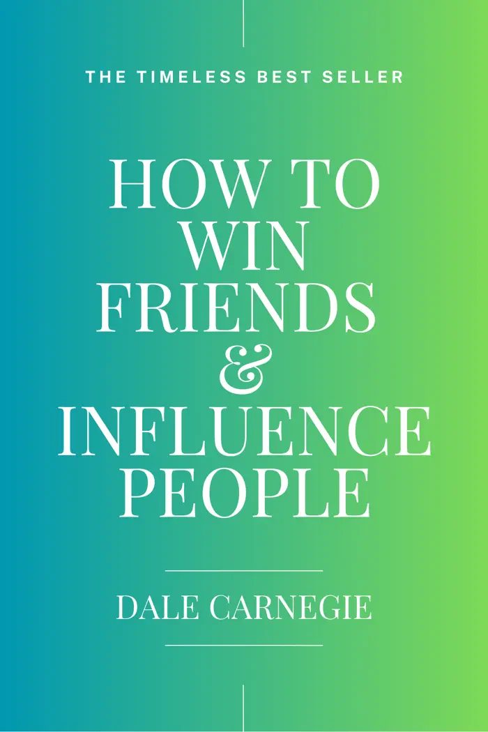 How To Win Friends And Influence People by Dale Carnegie, book cover