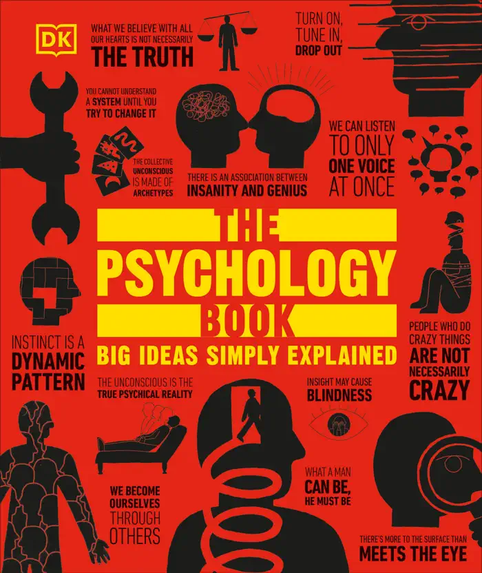 The Psychology Book by DK, book cover