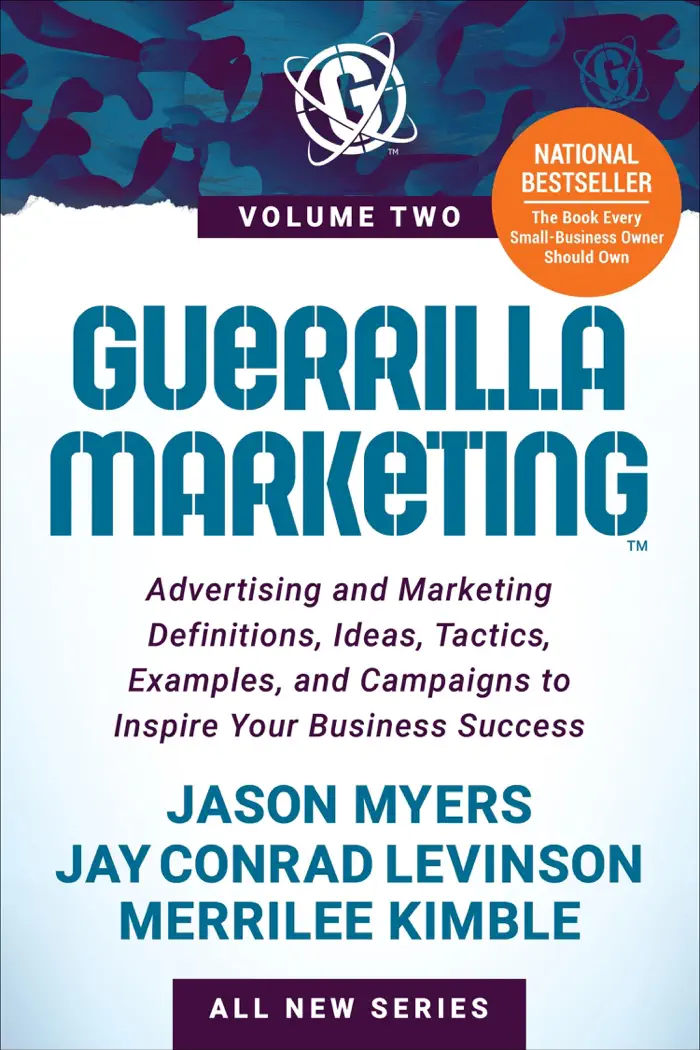 Guerrilla Marketing by Jay Conrad Levinson, book cover