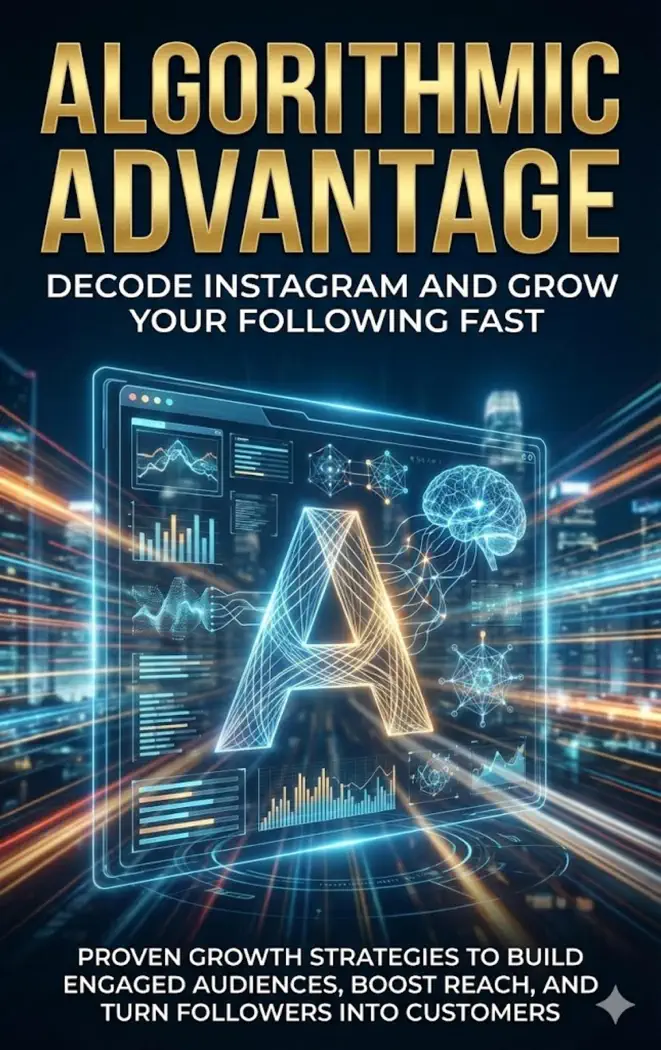 Algorithmic Advantage: Decode Instagram and Grow Your Following Fast by Wesley Prescott, book cover