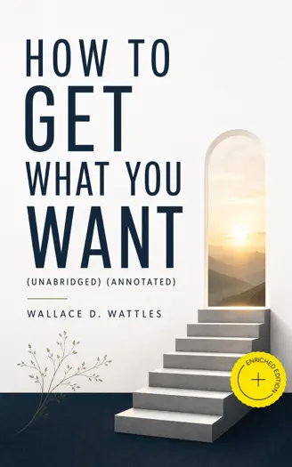 How to Get What You Want by Wallace D. Wattles, book cover