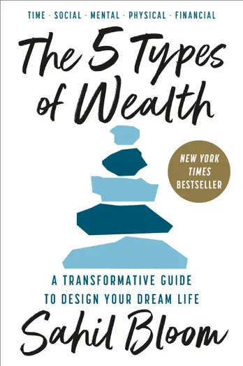 The 5 Types of Wealth by Sahil Bloom, book cover