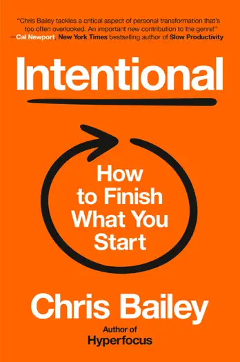 Intentional by Chris Bailey, book cover