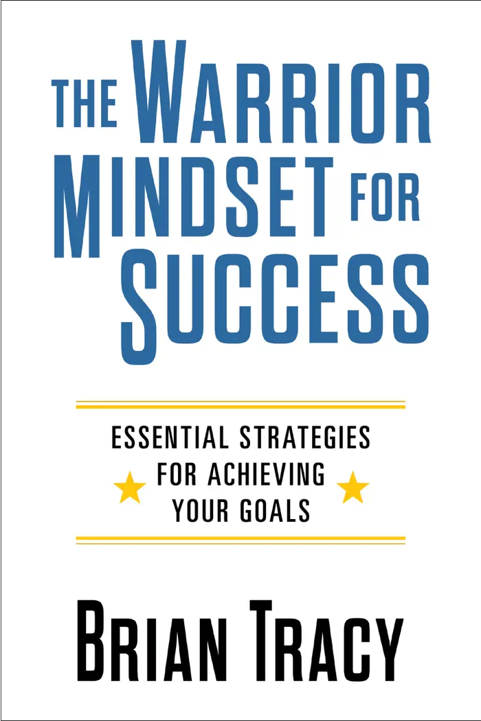 The Warrior Mindset for Success by Brian Tracy, book cover