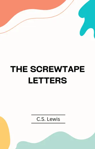 The Screwtape Letters by CS Lewis, book cover
