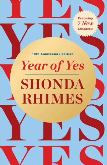 Year of Yes by Shonda Rhimes, book cover