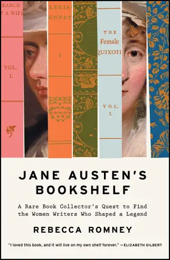 Jane Austen's Bookshelf by Rebecca Romney, book cover