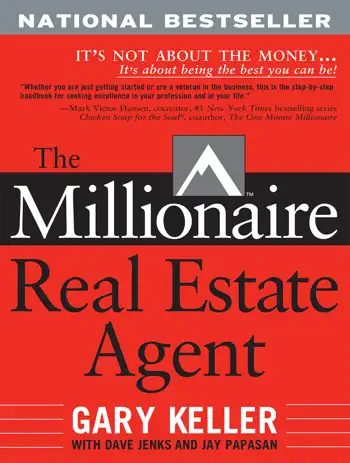 The Millionaire Real Estate Agent by Gary Keller, Dave Jenks, and Jay Papasan, book cover