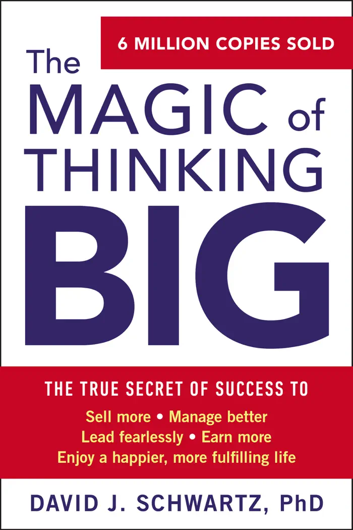 The Magic of Thinking Big by David J. Schwartz, book cover