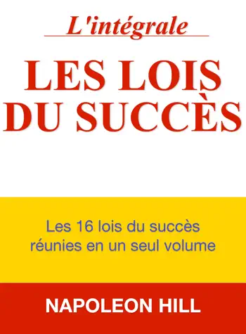 Les lois du succès by Napoleon Hill, book cover