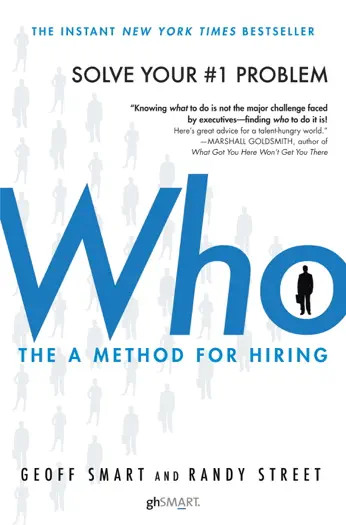 Who by Geoff Smart and Randy Street, book cover