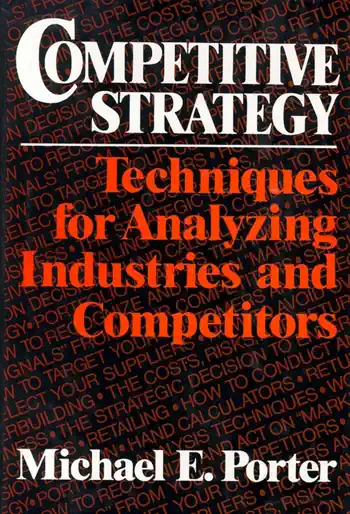 Competitive Strategy by Michael Porter, book cover