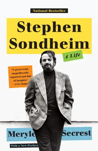Stephen Sondheim by Meryle Secrest, book cover