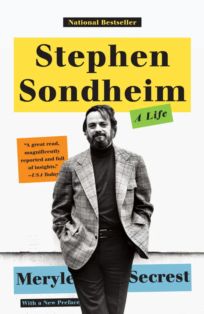 Stephen Sondheim by Meryle Secrest, book cover