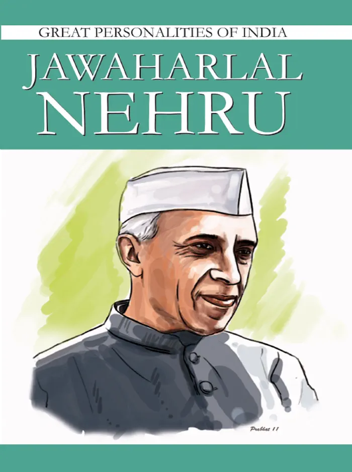 Jawaharlal Nehru by Renu Saran, book cover