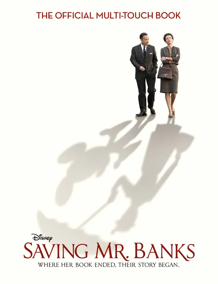 Saving Mr. Banks: The Official Multi-Touch Book by Walt Disney Studios, book cover