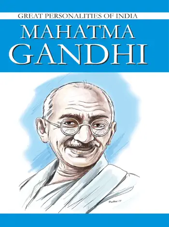 Mahatma Gandhi by Renu Saran, book cover