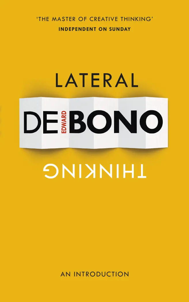 Lateral Thinking by Edward de Bono, book cover