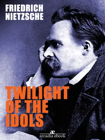 Twilight of the Idols by Friedrich Nietzsche, book cover