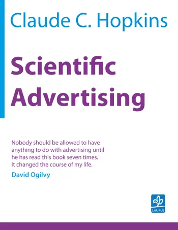 Scientific Advertising by Claude C. Hopkins, book cover