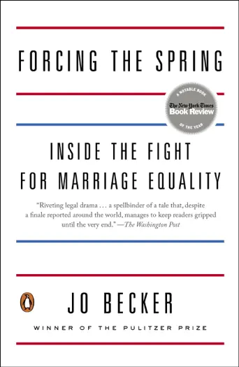 Forcing the Spring by Jo Becker, book cover