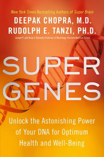 Super Genes by Deepak Chopra & Rudolph E. Tanzi, book cover