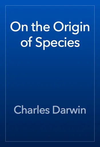 On the Origin of Species by Charles Darwin, book cover