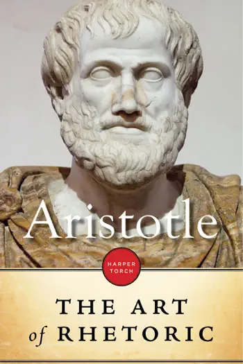 The Art Of Rhetoric by Aristotle, book cover