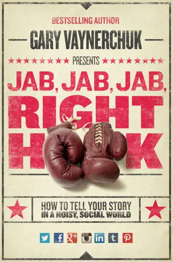 Jab, Jab, Jab, Right Hook by Gary Vaynerchuk, book cover