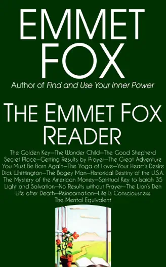 The Emmet Fox Reader by Emmet Fox, book cover